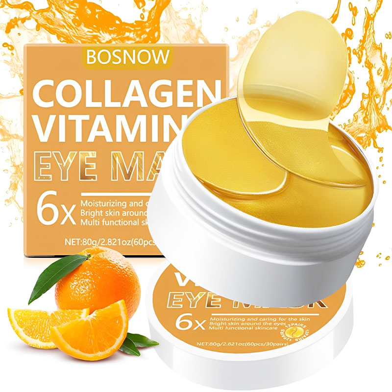 Collagen Eye Patch - 30 çift göz bantları Nemlendirici Nemlendirici