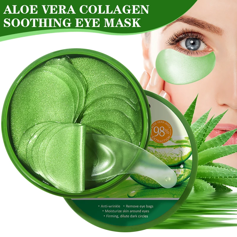 Collagen Eye Patch - 60 adet Aloe Vera Kollajen Göz