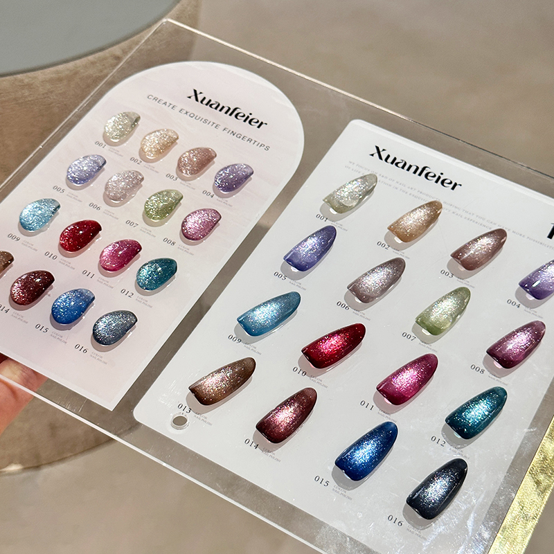 Gel Nail Polish - 2026 16 Renkli Kedi Gözü Jel