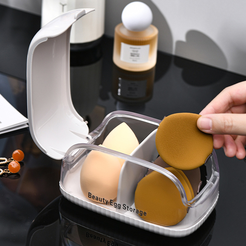 Cosmetic Sponge - Güzellik Blender Kozmetik için Kapaklı Toz