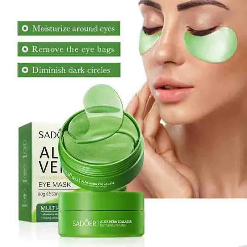 Collagen Eye Patch - 60 adet Aloe Vera Kollajen Göz