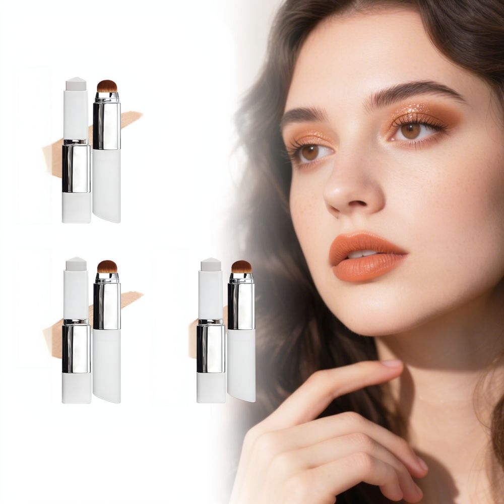 Beauty Makeup Look - Doğal Mat Fondöten Stick Nemlendirici Baz