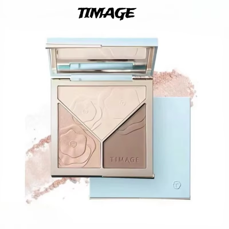 Highlighter Bronzer Palette - TIMAGE Kontür Paleti, Geliştirilmiş 2.0 Sürümü,