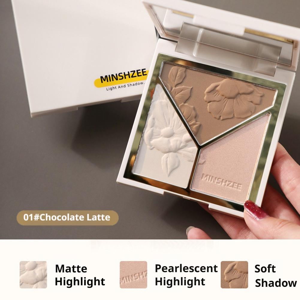 3 renkli Highlight Mat İnce Si - Highlighter Bronzer Palette incelemesi ve fiyatı