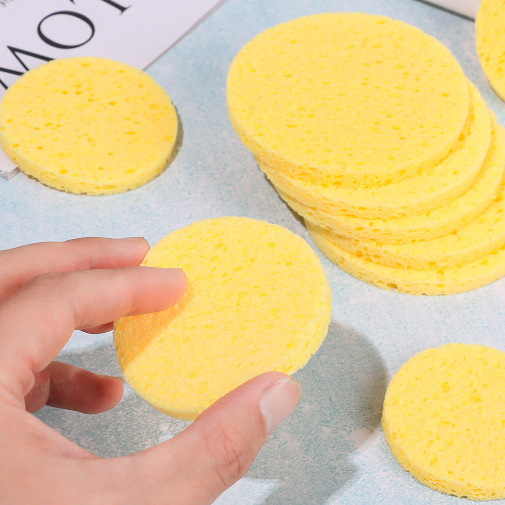10 adet 6-9 cm Sarı Yüz Yuvarl - Cosmetic Sponge incelemesi ve fiyatı