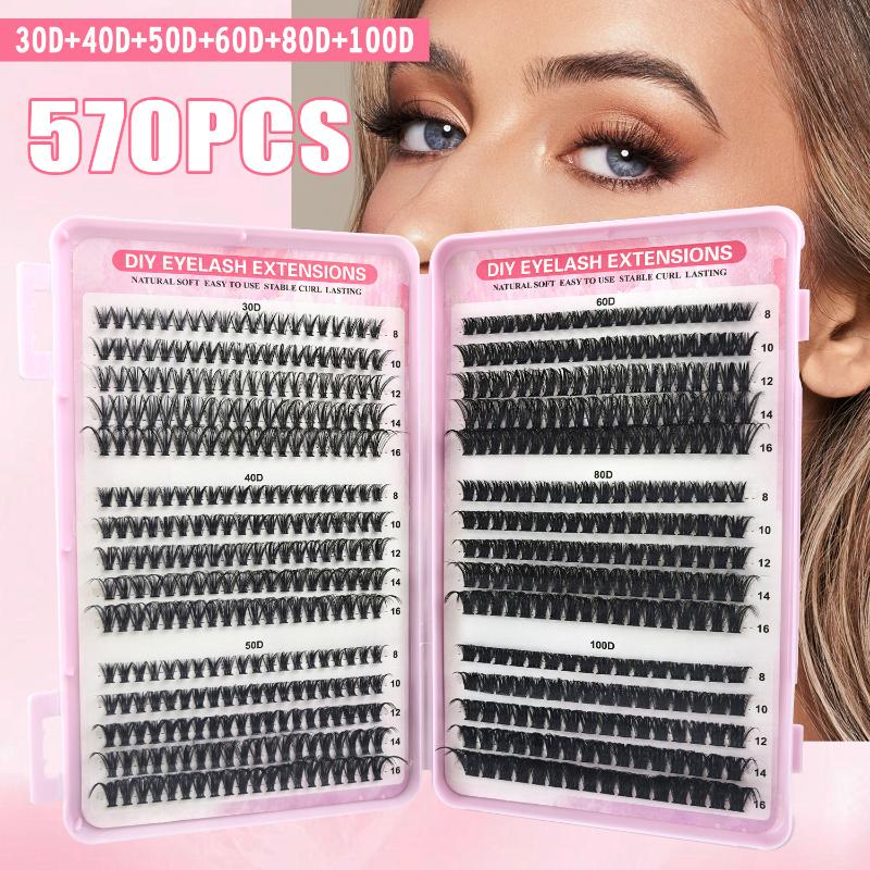 Tekli Kirpikler 570 Adet 30D 4 - Beauty Book Makeup Kit incelemesi ve fiyatı