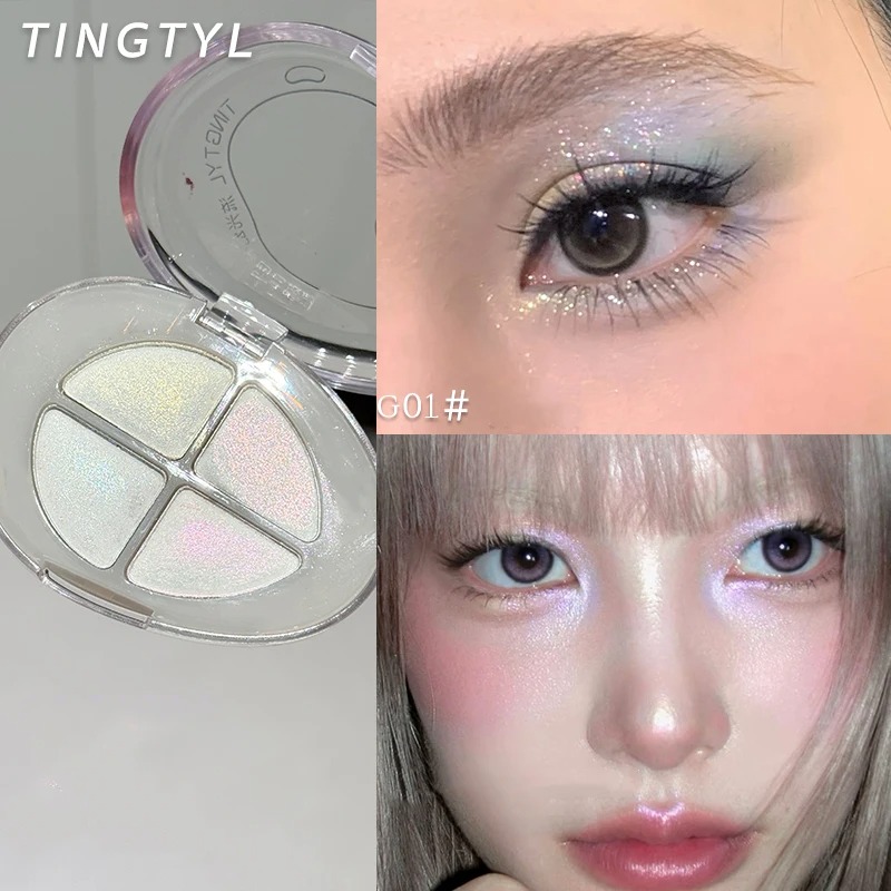 4 Renkli İnci Efektli, Renk De - Highlighter Bronzer Palette incelemesi ve fiyatı