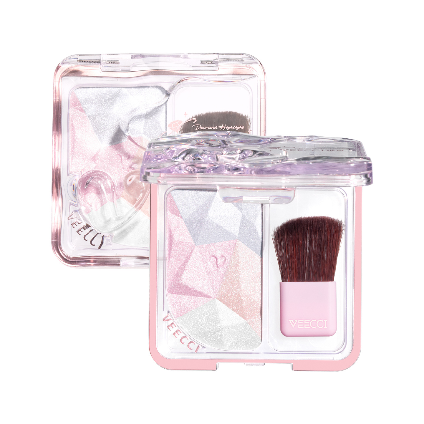 VEECCI Diamond Highlight Kontü - Highlighter Bronzer Palette incelemesi ve fiyatı