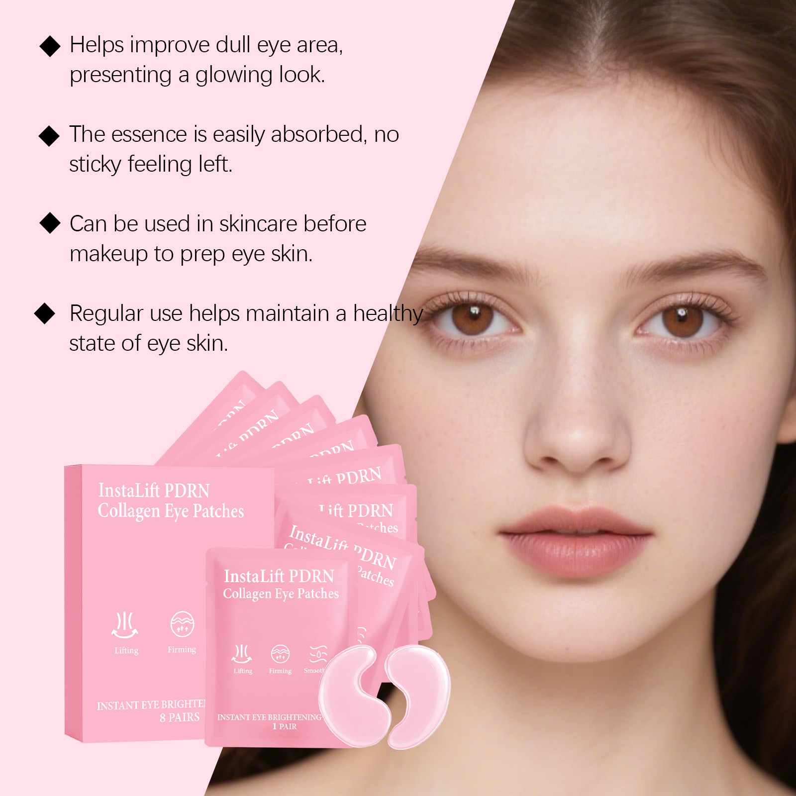 Instalift PDRN Kolajen Göz Mas - Collagen Eye Patch incelemesi ve fiyatı