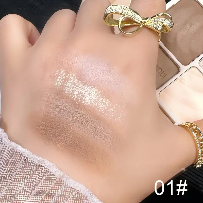 Dört Renk Vurgulama ve Şekille - Highlighter Bronzer Palette incelemesi ve fiyatı